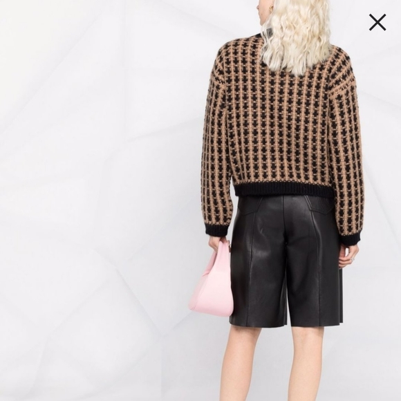 RED Valentino V-neck woven cardigan - Picture 6 of 12